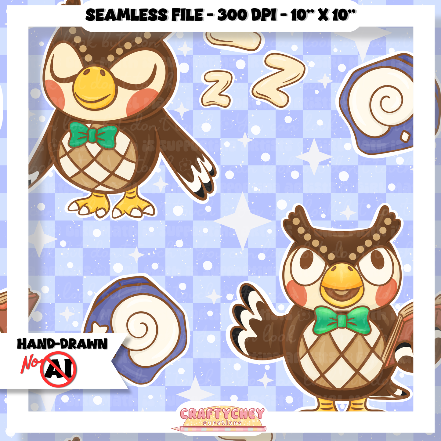Blathers (Seamless + PNG)