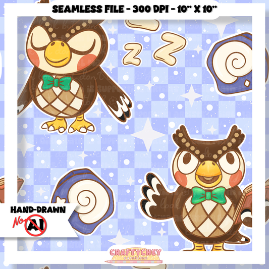 Blathers (Seamless + PNG)