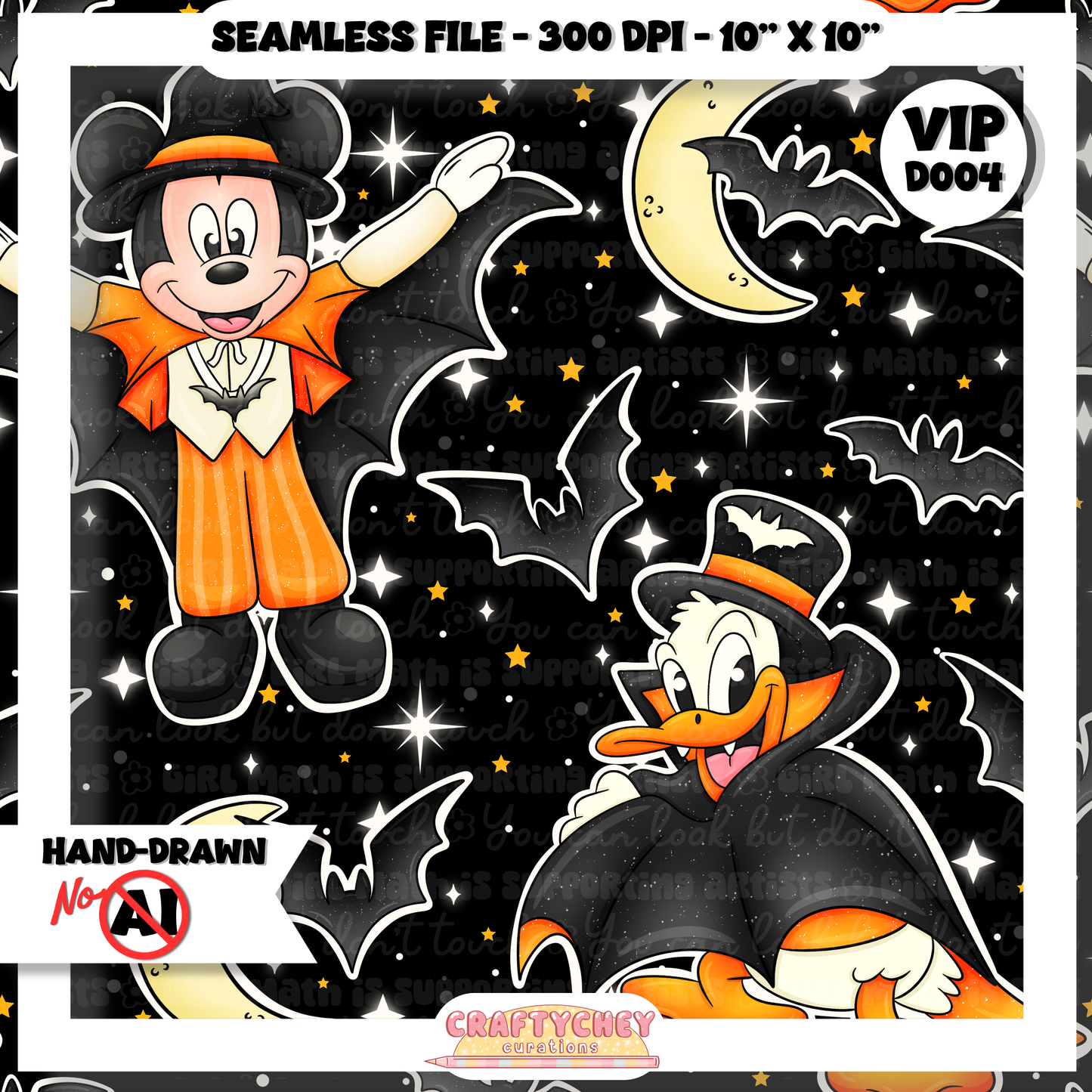 Not So Scary Guys (Seamless + PNG + Coord)
