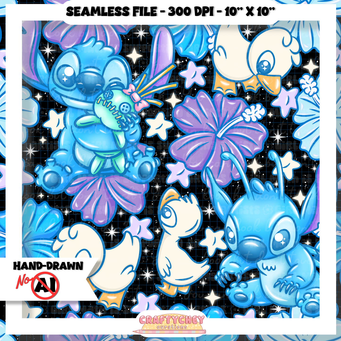 626 Ugly Duckling (Seamless + PNG)