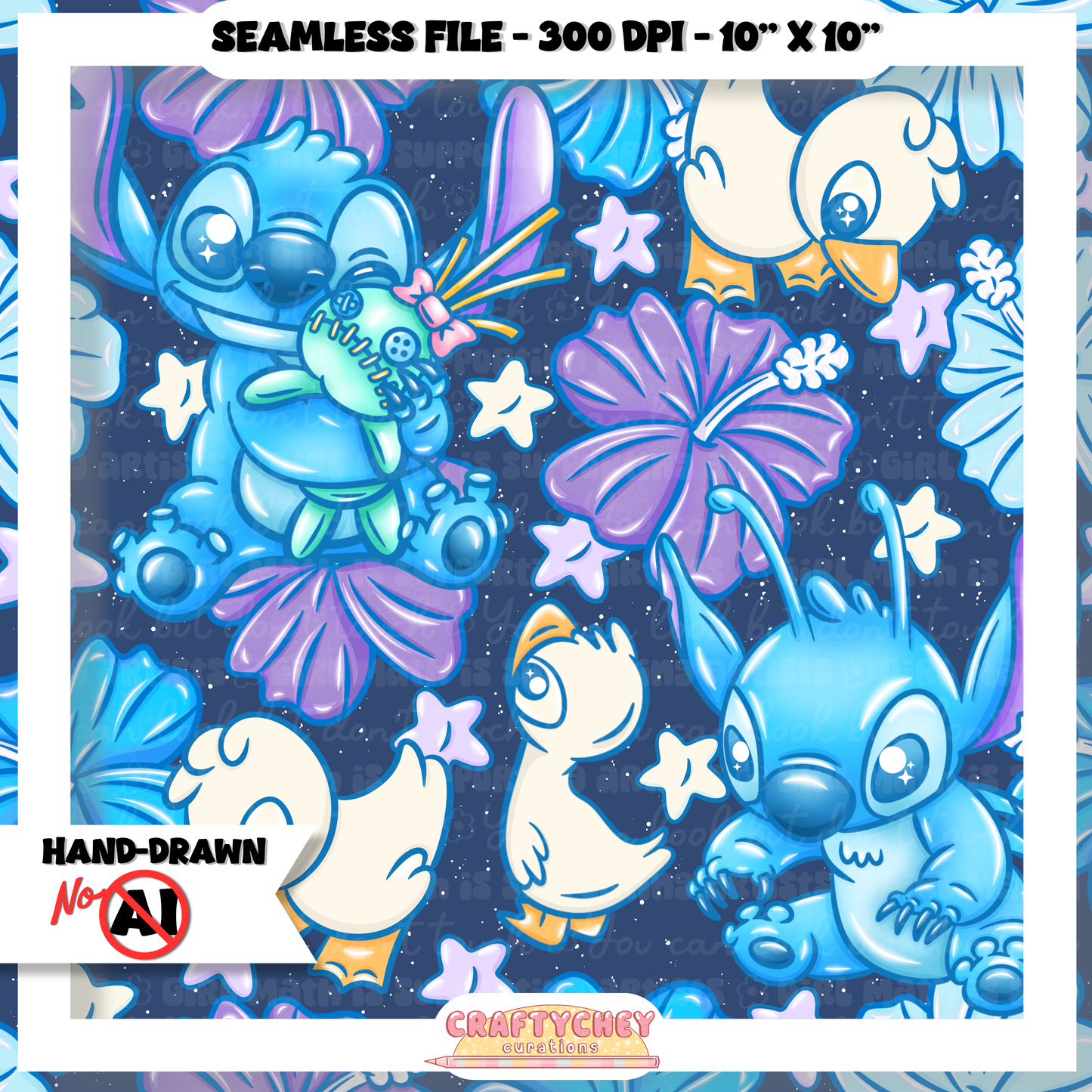 626 Ugly Duckling (Seamless + PNG)