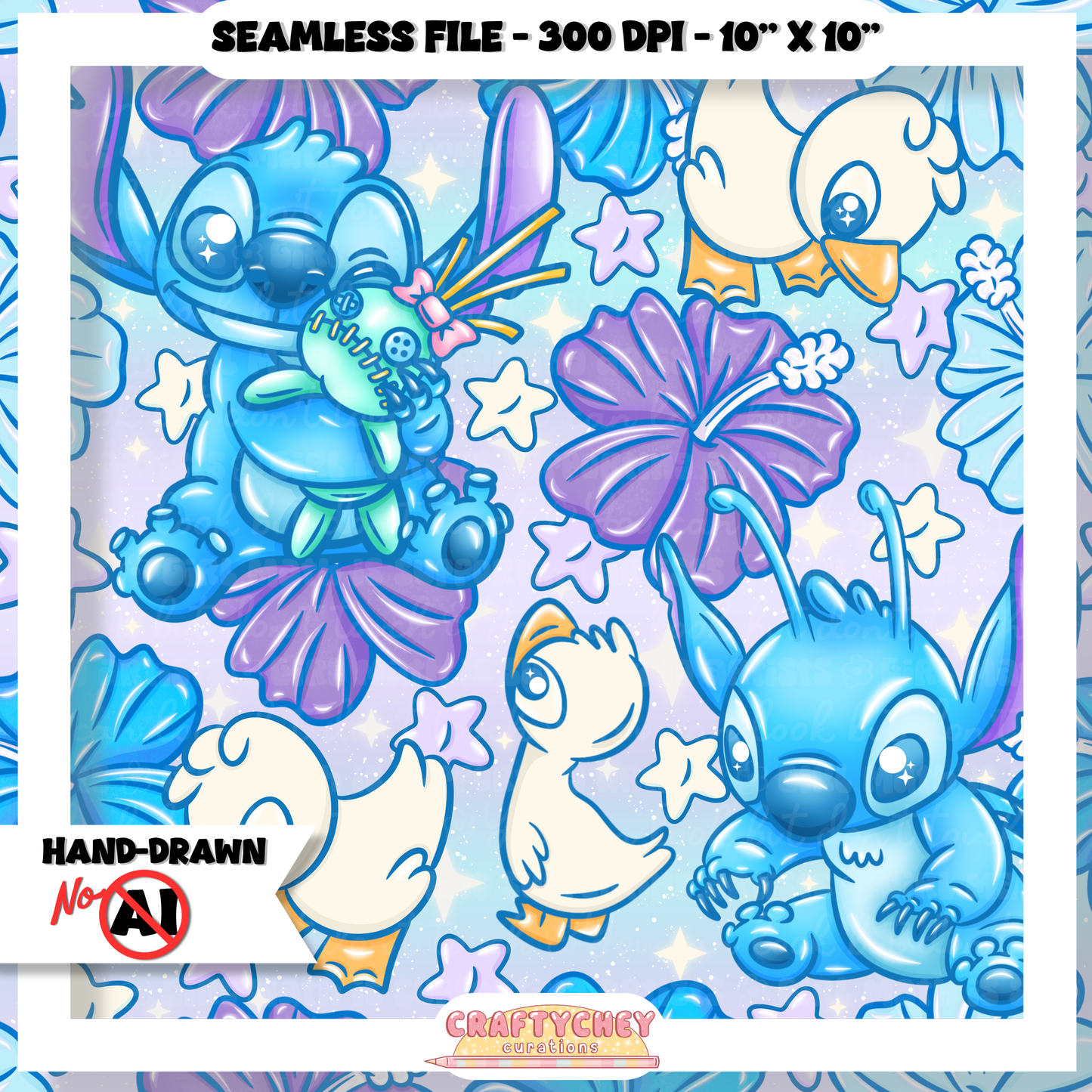 626 Ugly Duckling (Seamless + PNG)