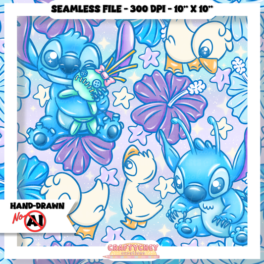 626 Ugly Duckling (Seamless + PNG)