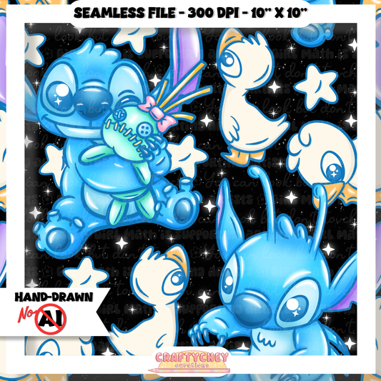 626 Ugly Duckling NON-FLORAL (Seamless + PNG)