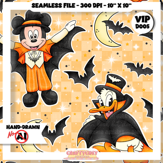Not So Scary Guys (Seamless + PNG + Coord)