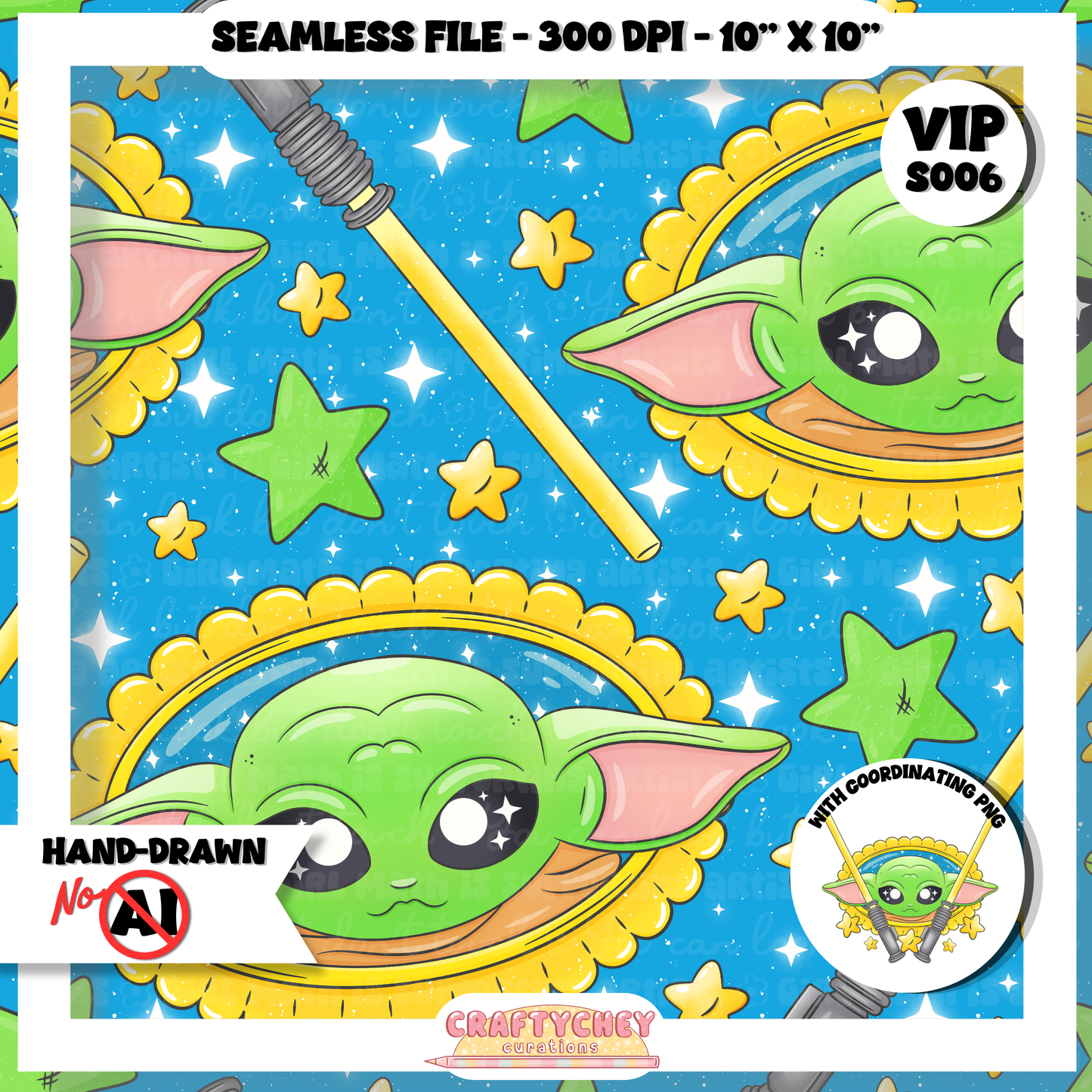 Lil Green Guy Frames (Seamless + PNG)