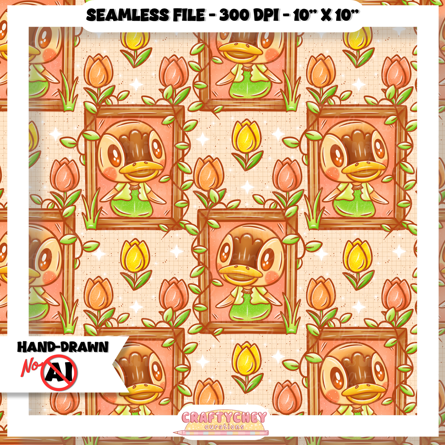 Molly Villager Frames (Seamless + PNG)
