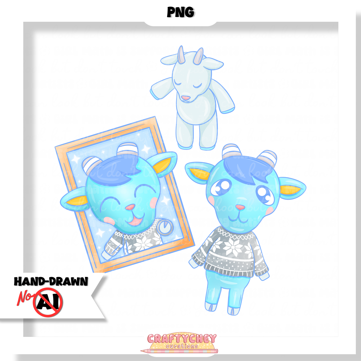 Sherb Villager (Seamless + PNG)