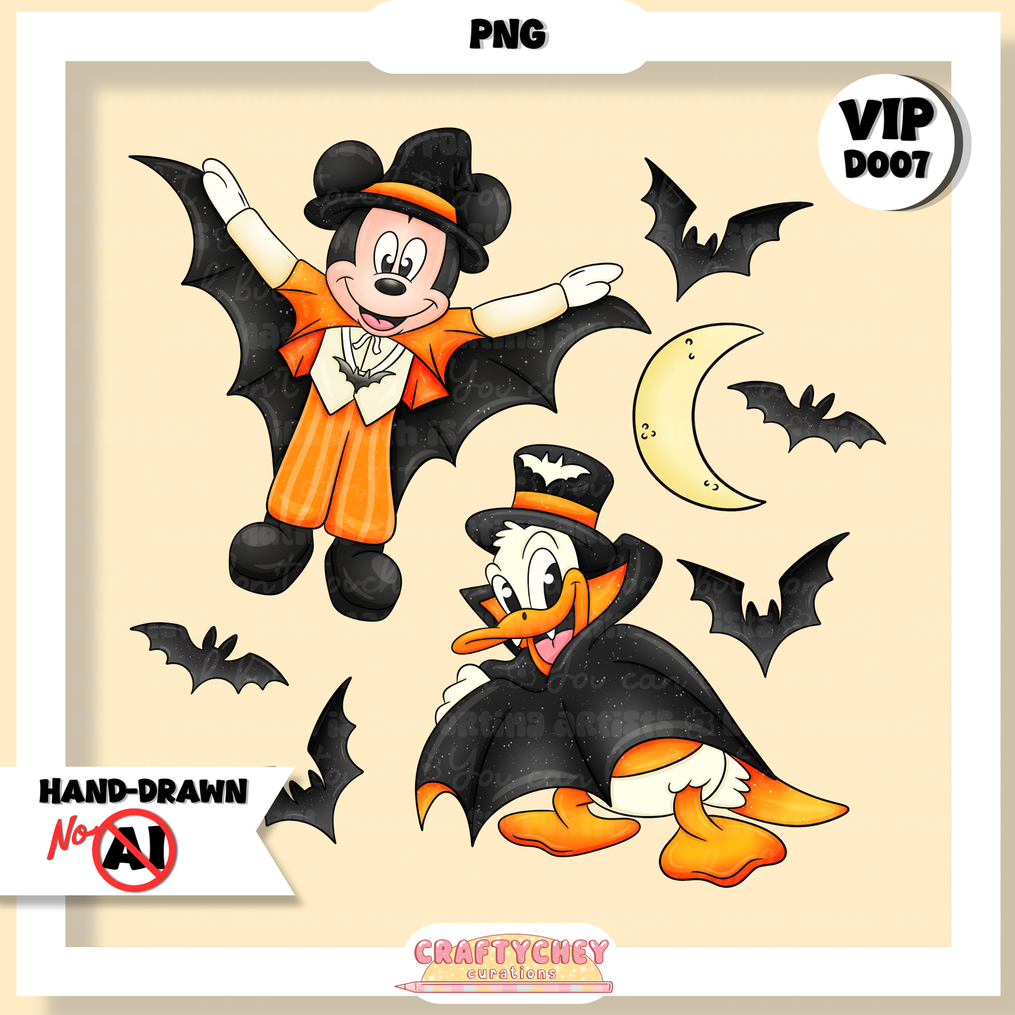 Not So Scary Guys (Seamless + PNG + Coord)