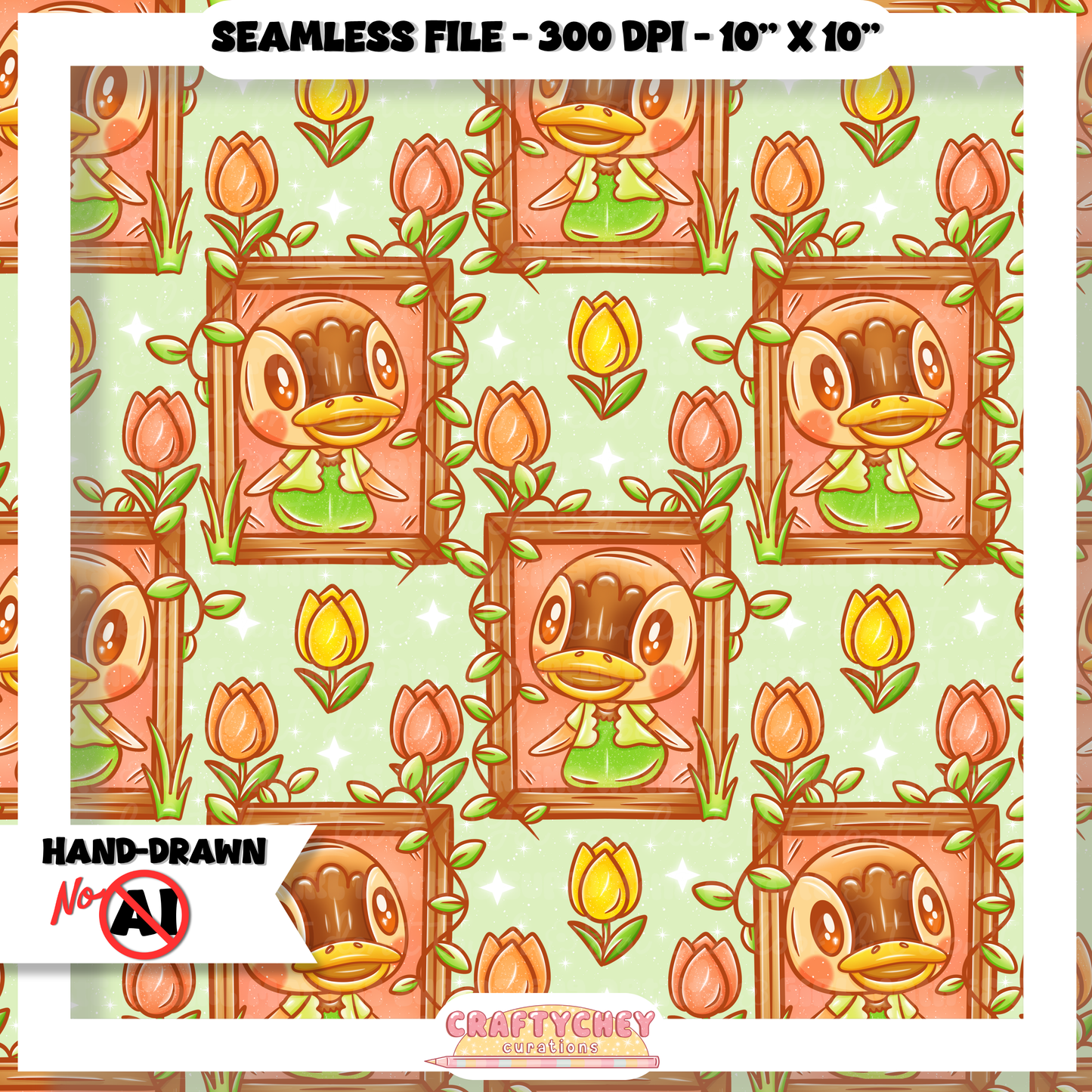 Molly Villager Frames (Seamless + PNG)