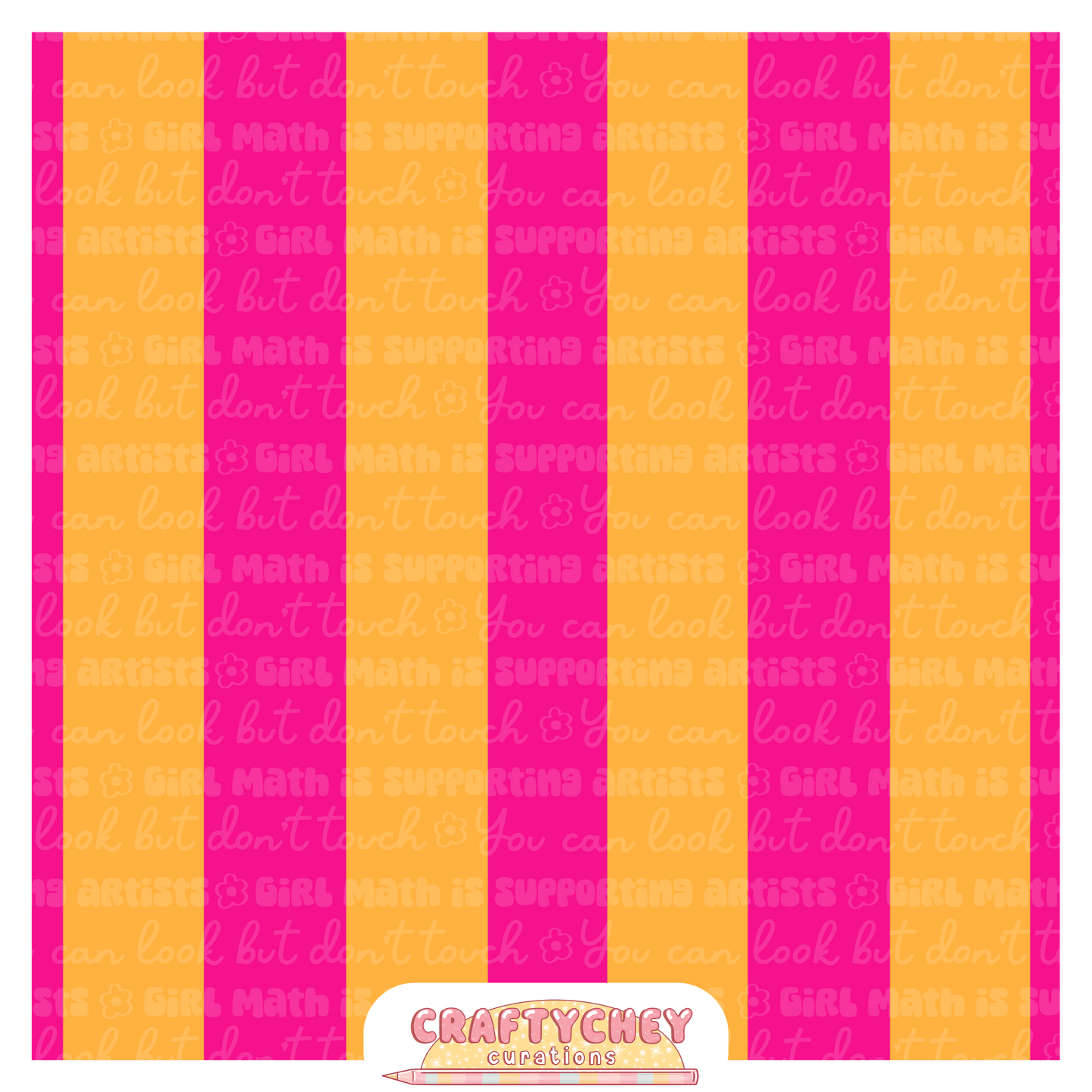 Pink + Yellow Stripe Coord