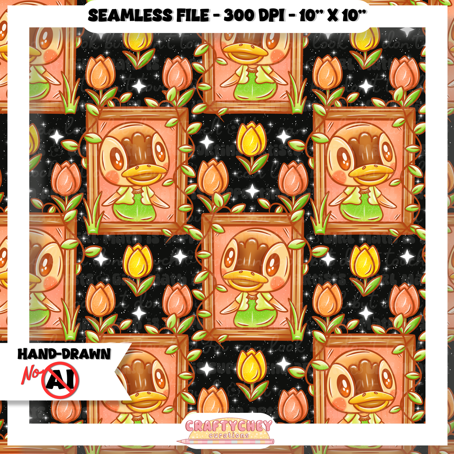 Molly Villager Frames (Seamless + PNG)