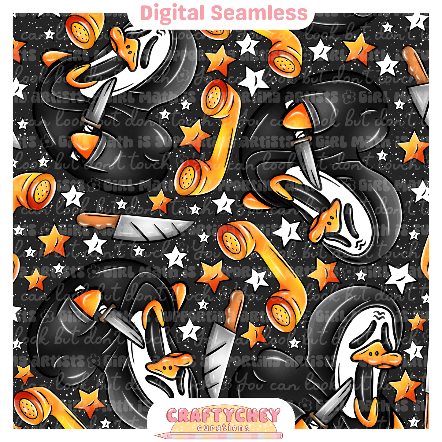 Ghostface Rubber Ducks (Black)