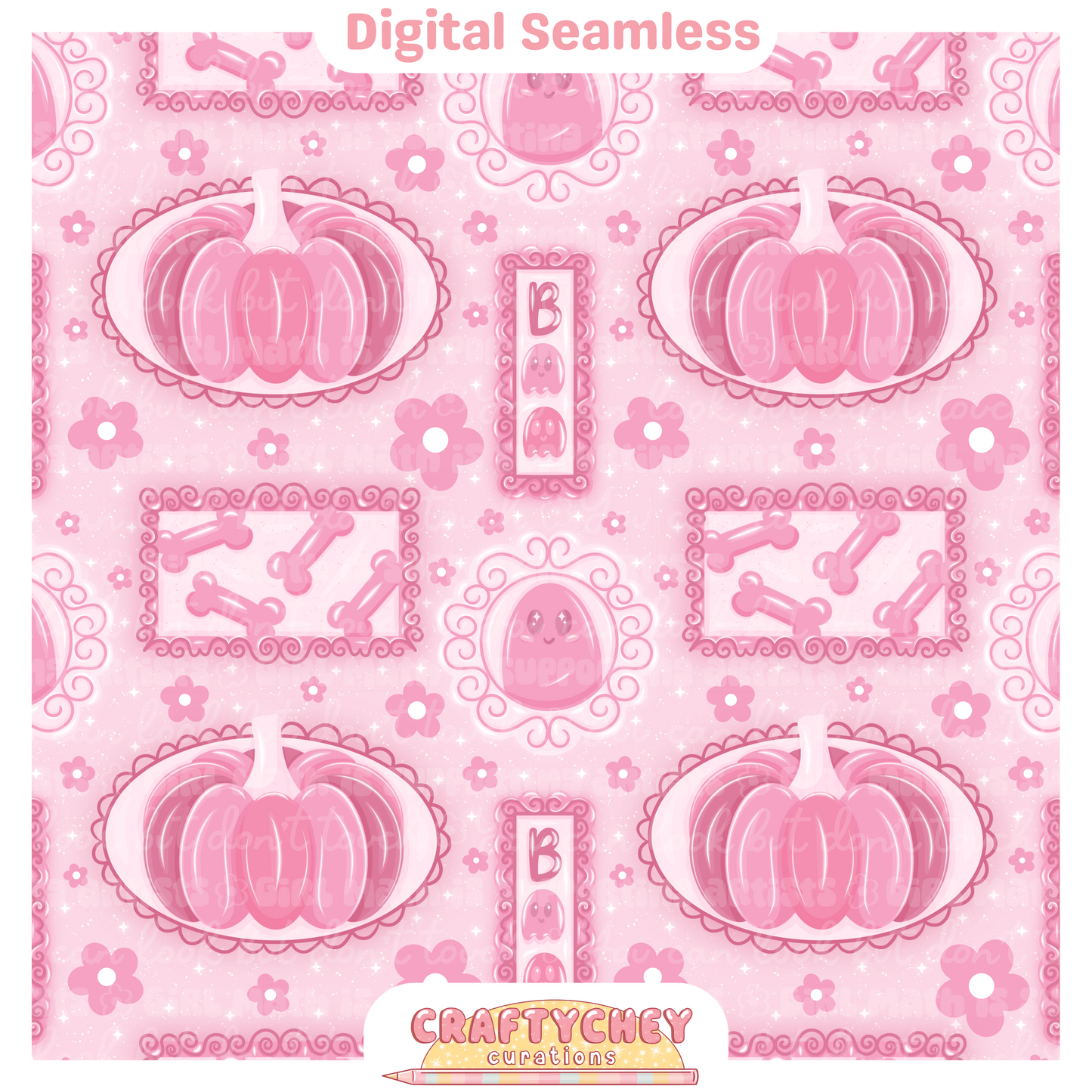 Pink Boo Frames