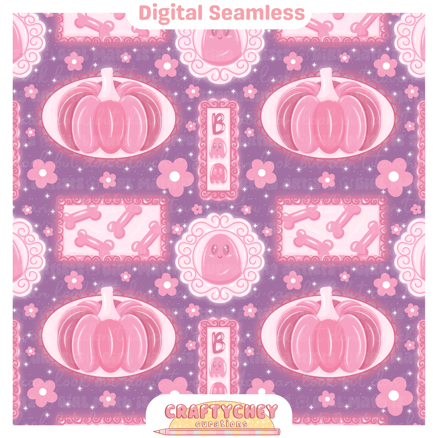 Pink Boo Frames