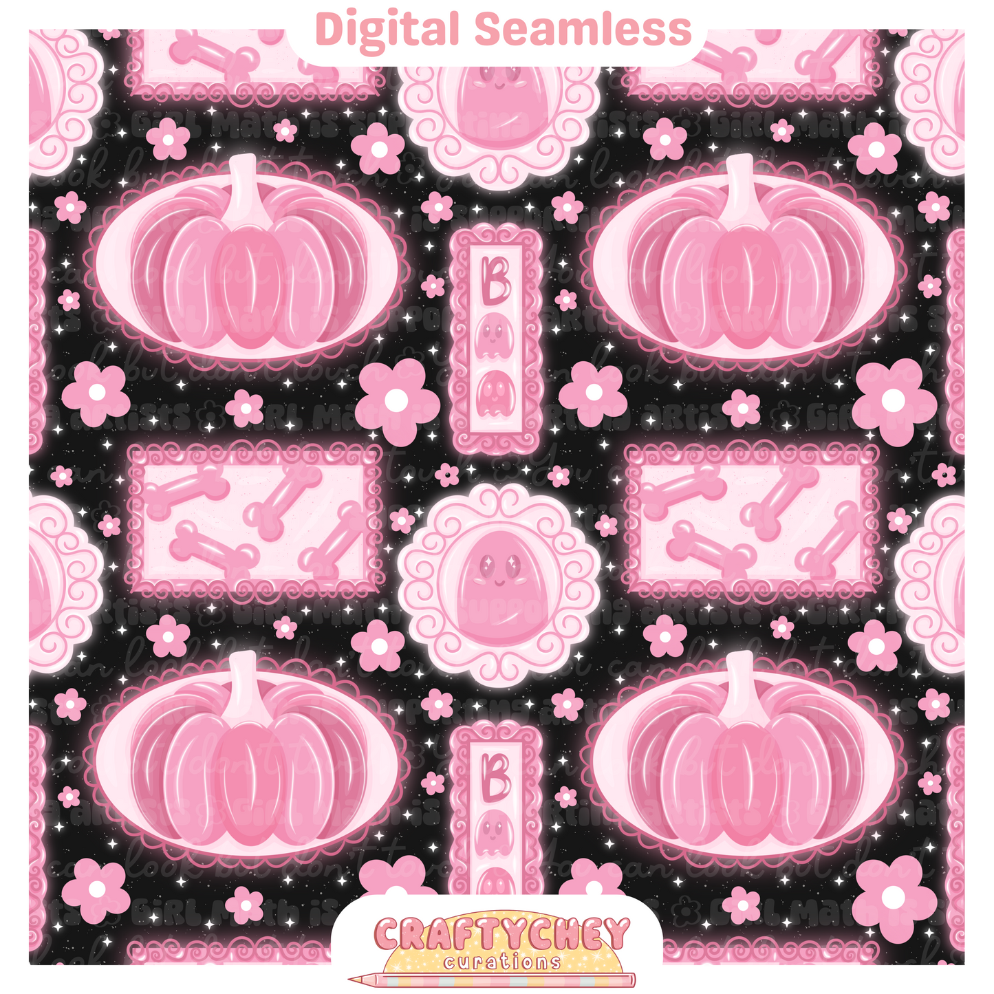 Pink Boo Frames