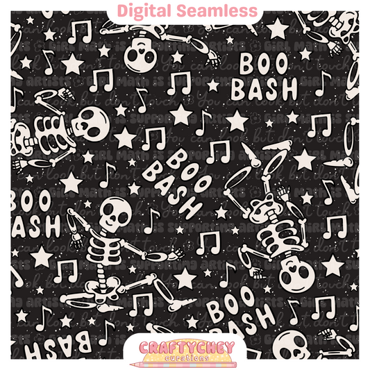 Boo Bash (Seamless + PNG)