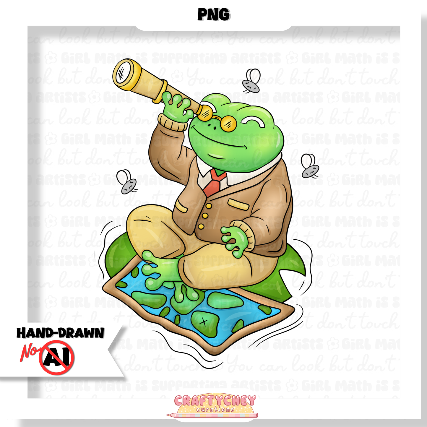 Picnic with Grandpa Frog