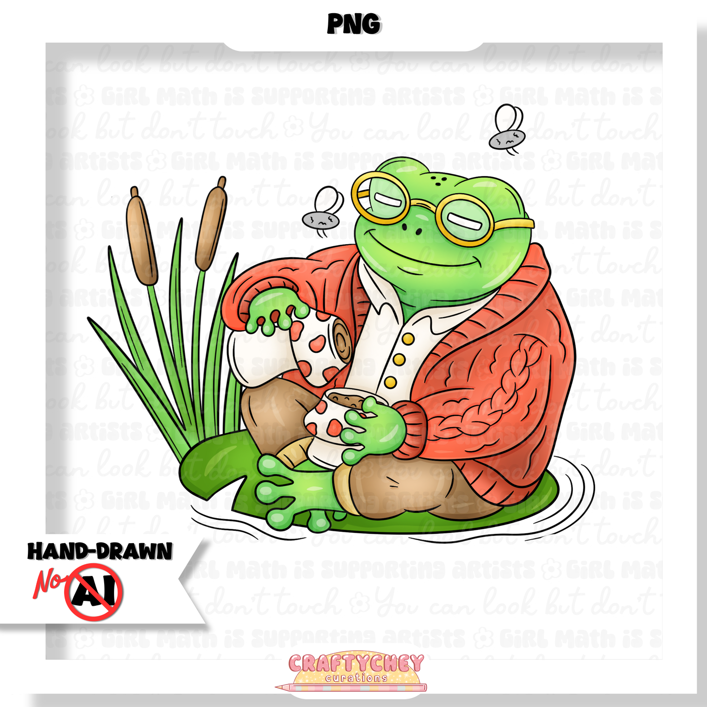Picnic with Grandpa Frog