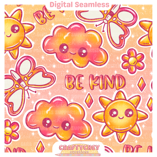 Be Kind Stickers