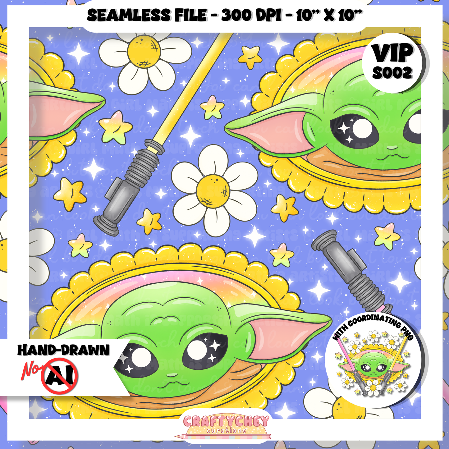 Lil Green Guy Frames (Seamless + PNG)