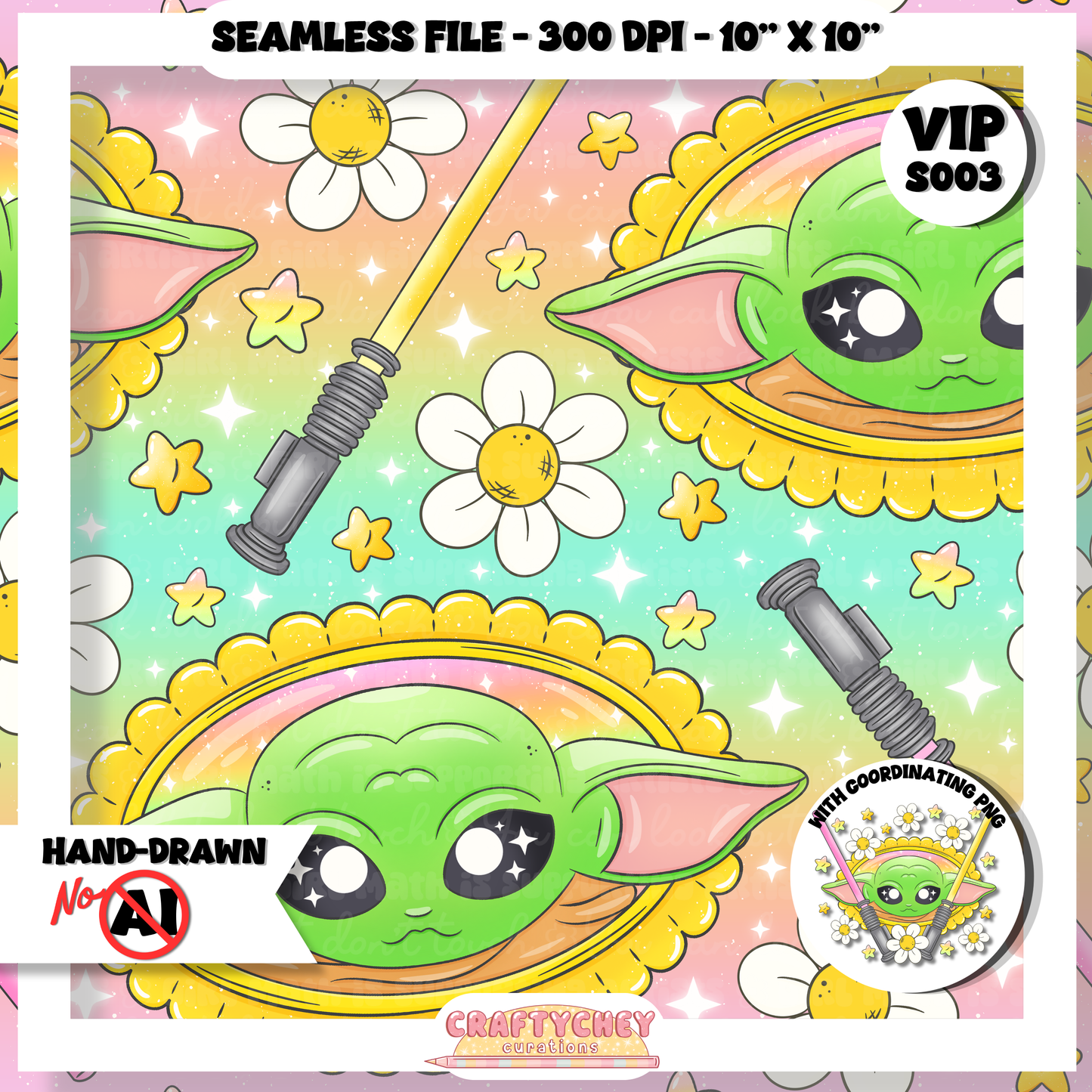 Lil Green Guy Frames (Seamless + PNG)