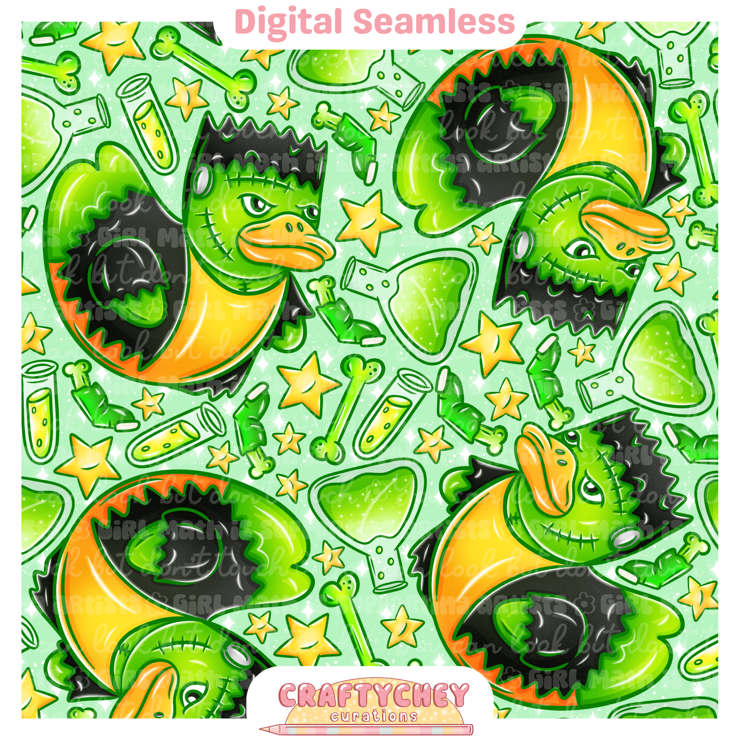 Frankenstein Rubber Ducks