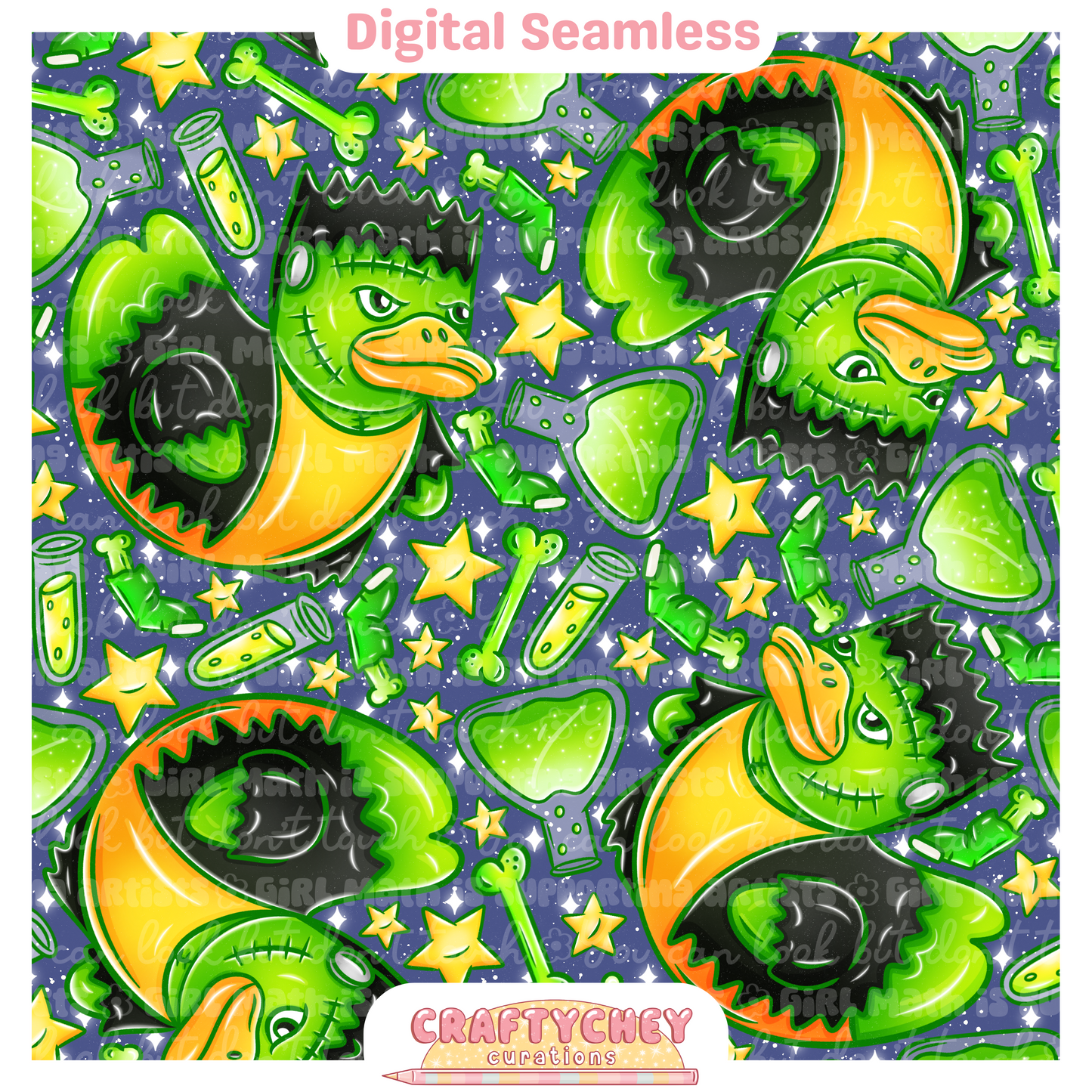 Frankenstein Rubber Ducks