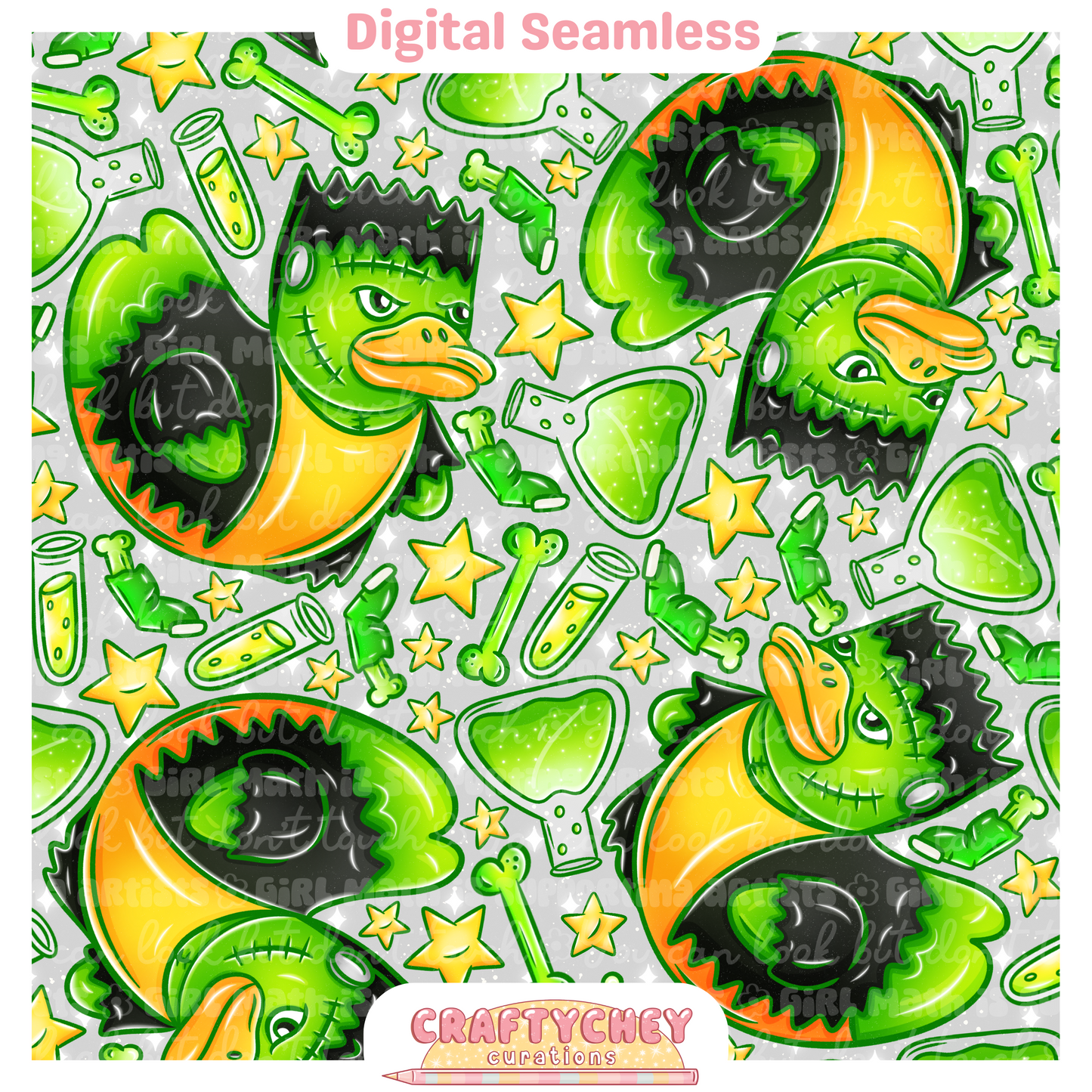 Frankenstein Rubber Ducks