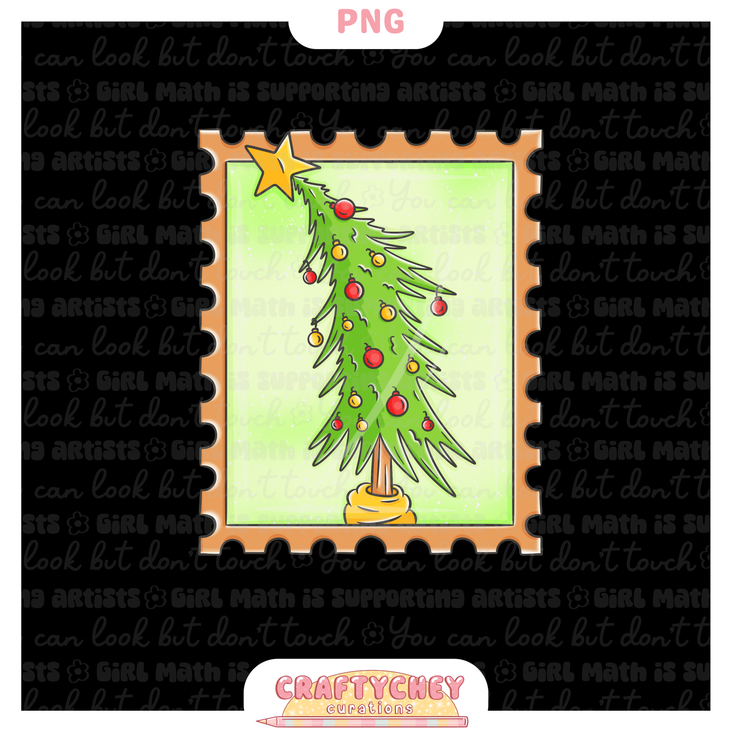 Grouchy Green Guy Stamps