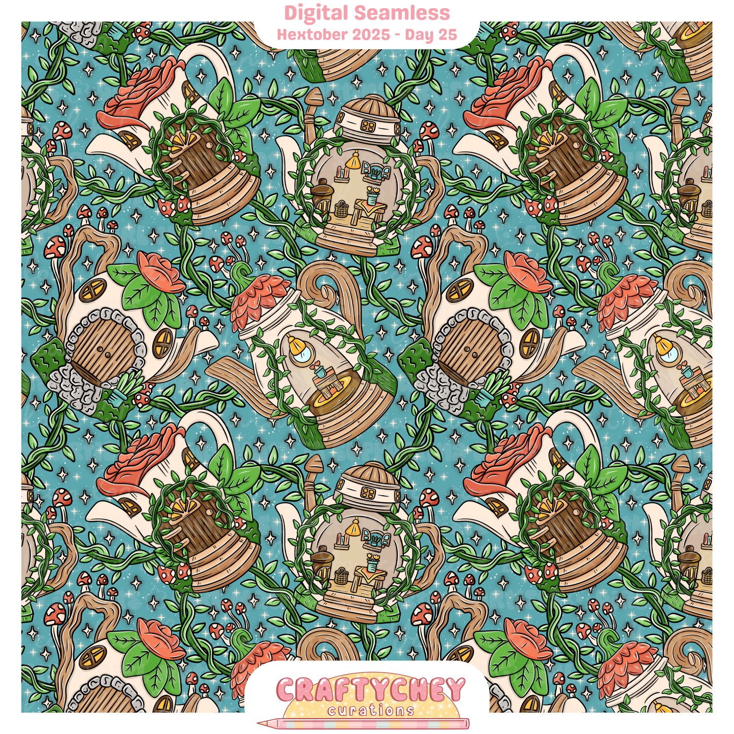 Hextober Day 25: Teapot