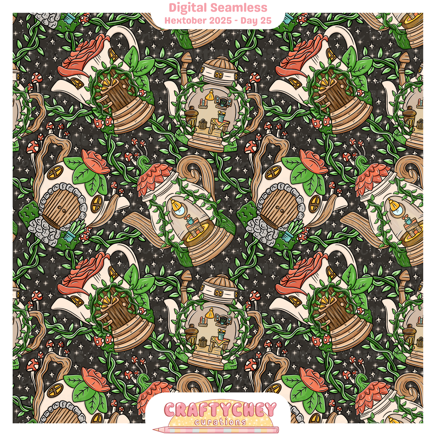 Hextober Day 25: Teapot