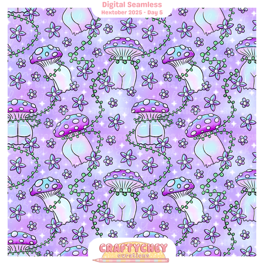 Hextober Day 5: Mushroom (Purple)