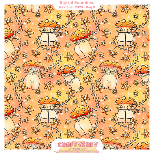 Hextober Day 5: Mushroom (Orange)