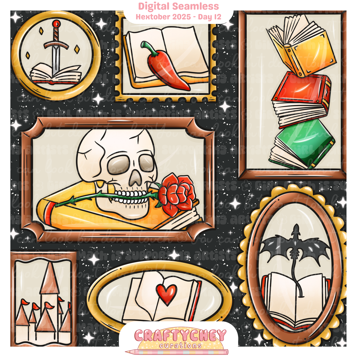 Hextober Day 12: Books