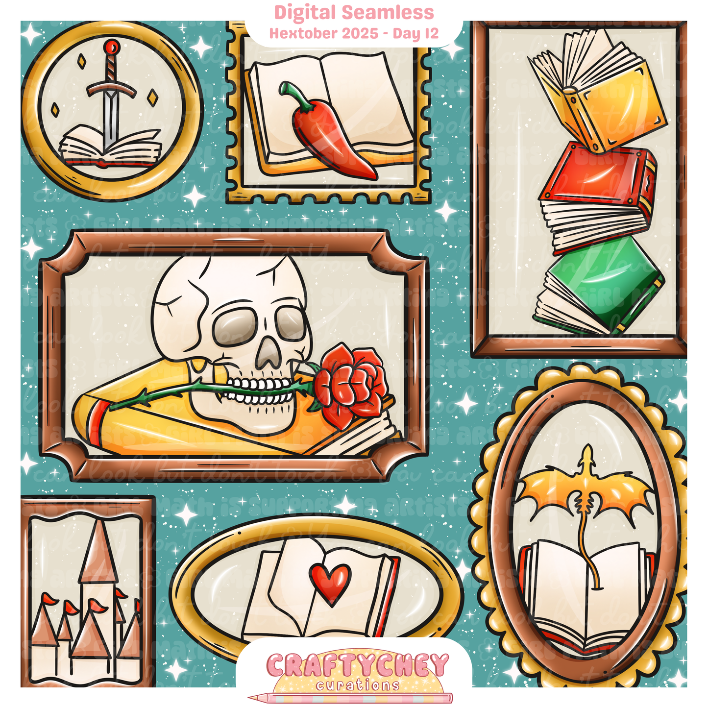 Hextober Day 12: Books