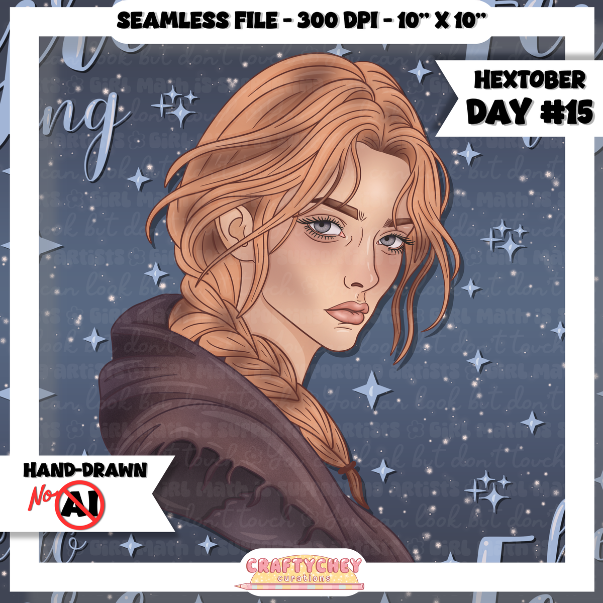 Hextober Day 15: Story (Seamless + PNG)