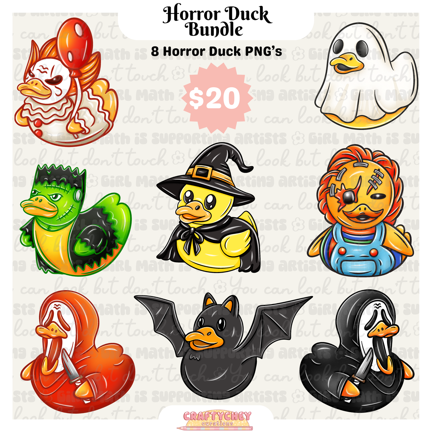 ALL-INCLUSIVE BUNDLE: Horror Rubber Ducks