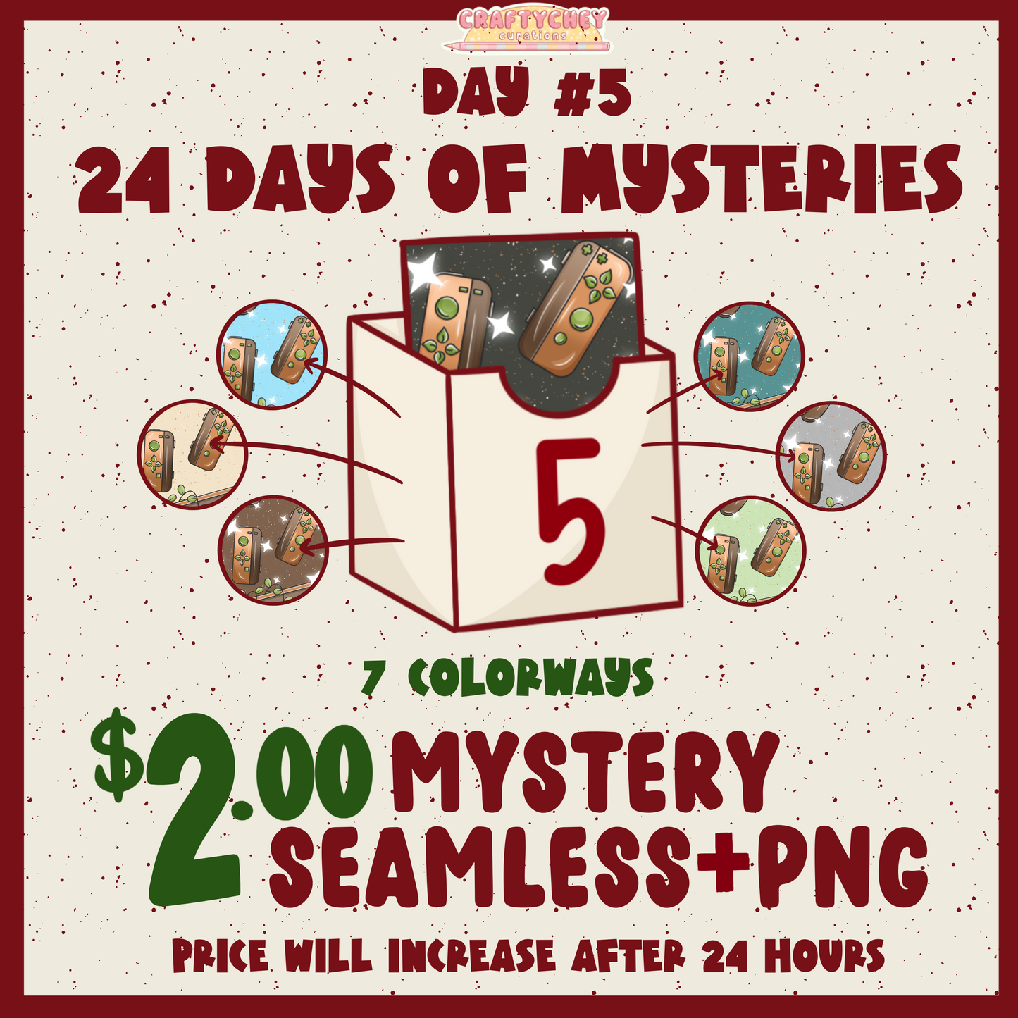 24 Days of Mysteries: Day 5