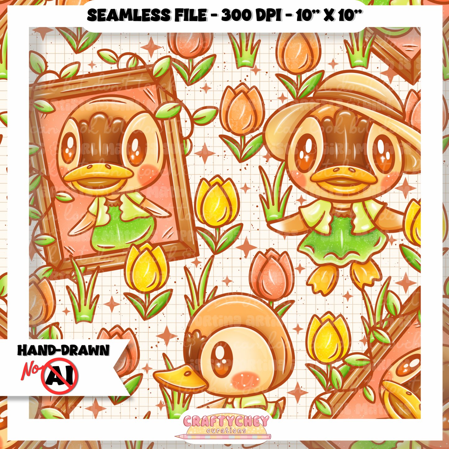 Molly Villager (Seamless + PNG)