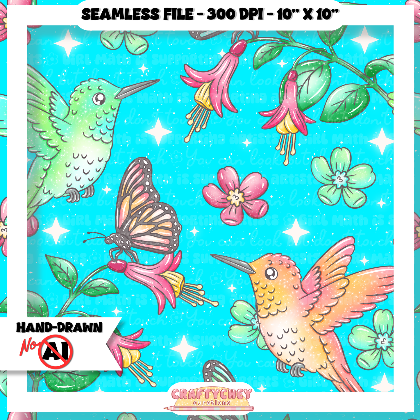 Juicy Summer: Day 9: Nectar (Seamless + PNG)