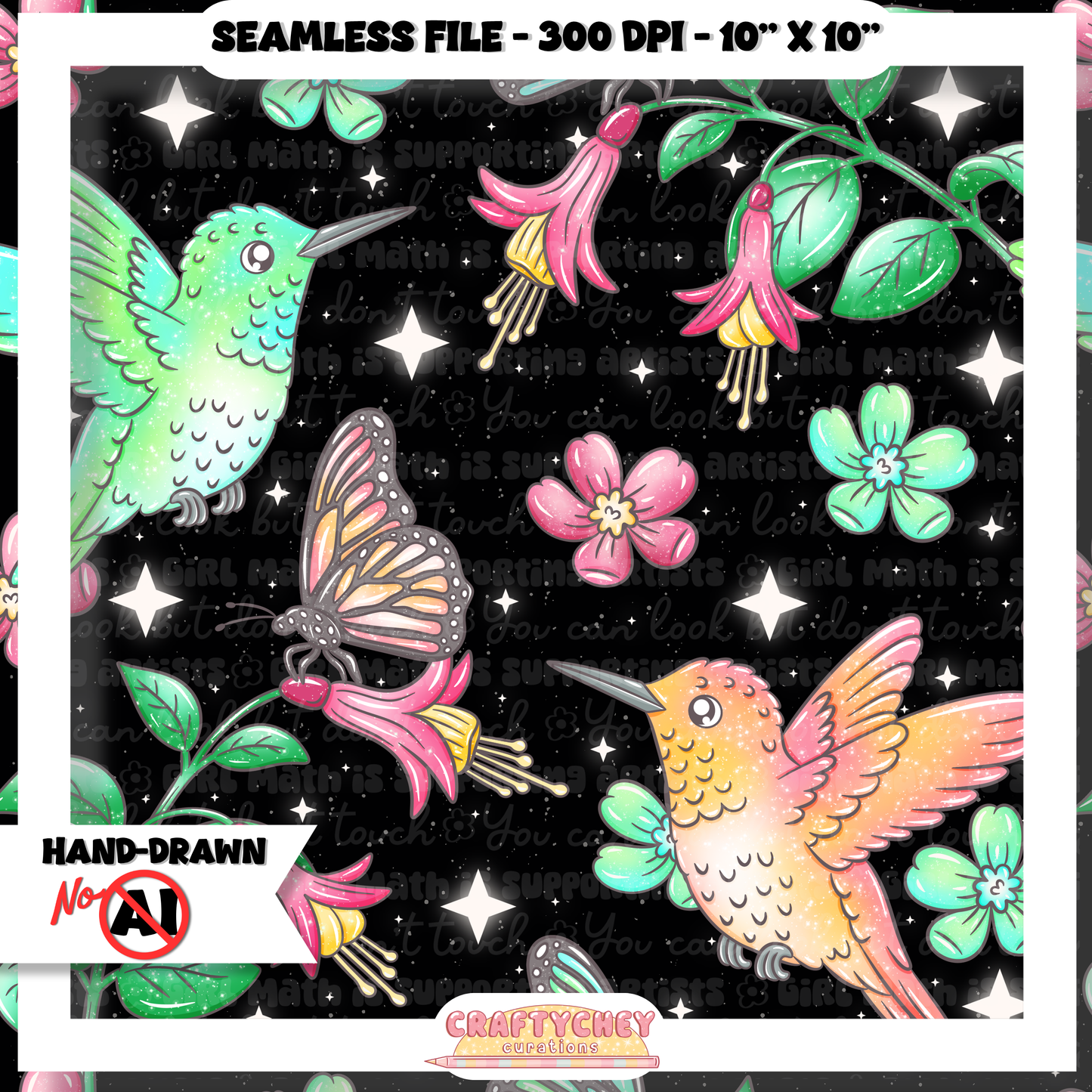 Juicy Summer: Day 9: Nectar (Seamless + PNG)