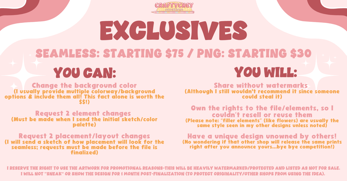 JUNE Custom/Exclusive Request