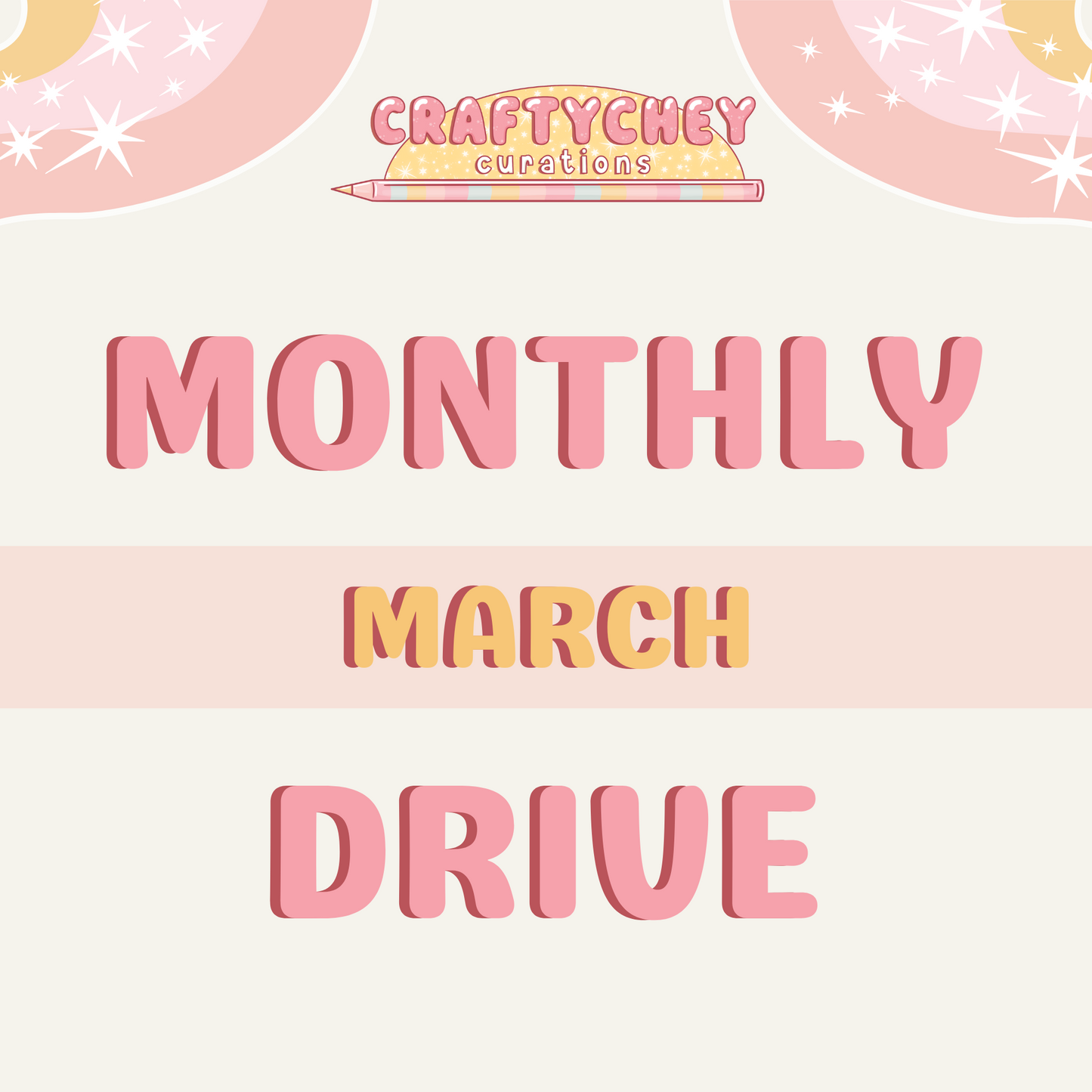 March 2025 Seamless + PNG Drive