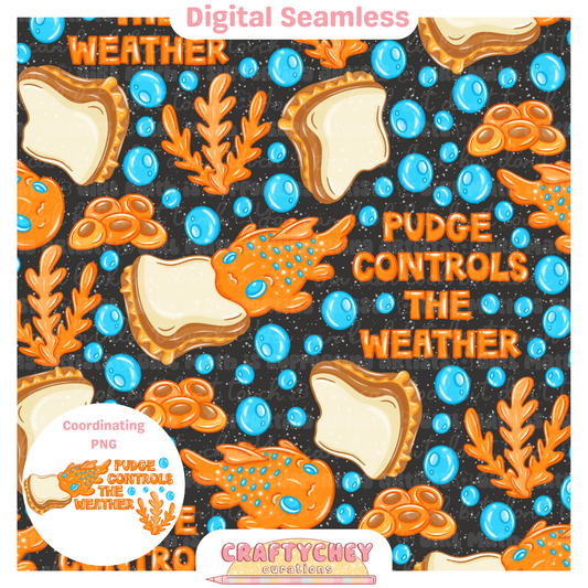 Weather Controlling Fish (Seamless + PNG)