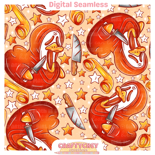 Ghostface Rubber Ducks (Red)