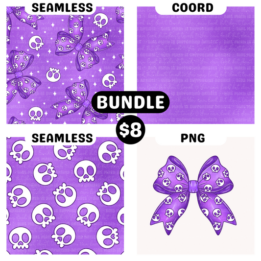 Skull Bows (Bundle)