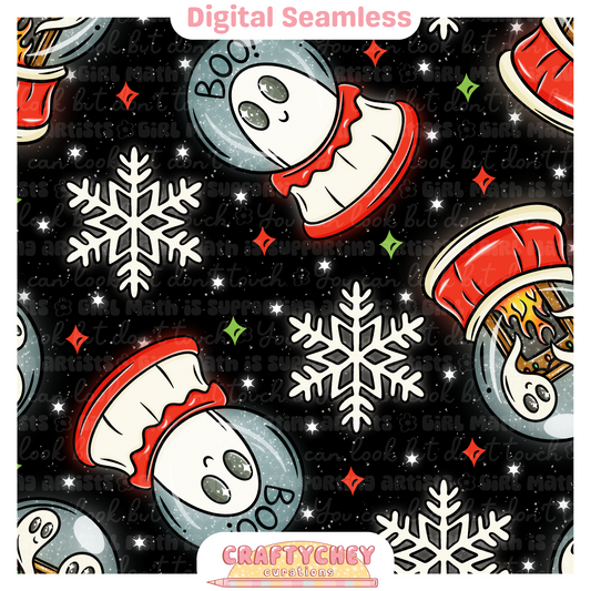 Ghost Snow Globes (Creepmas Collab Exclusive)