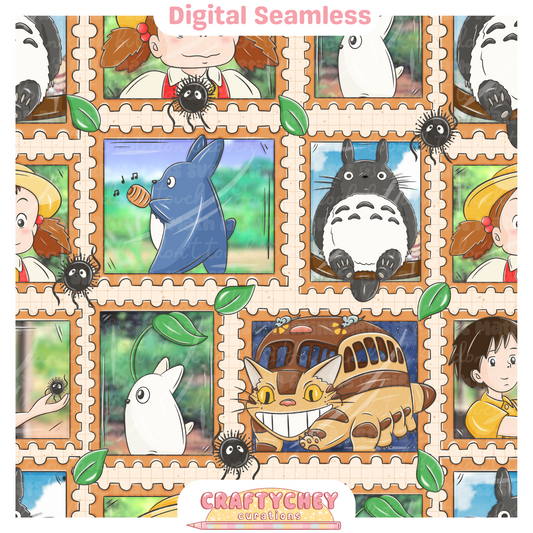 Friendly Neighbor Stamps (SCENIC)